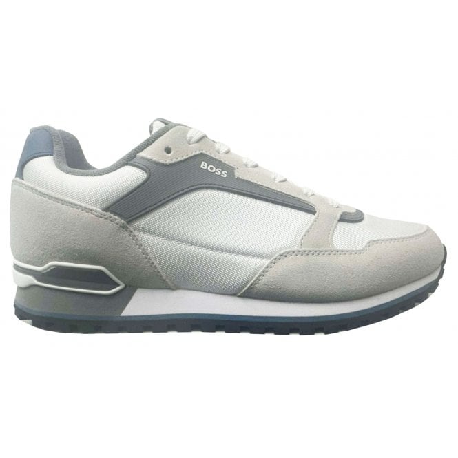 Hugo Boss Footwear Hugo Boss Men's Open White Parkour runn Trainers