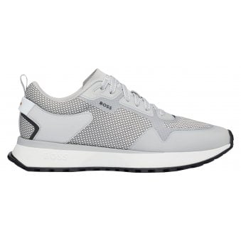 Hugo Boss Men's White/ grey Jonah Runn Trainers 