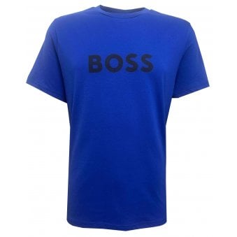 Hugo Boss Blue Relaxed Fit T-shirt