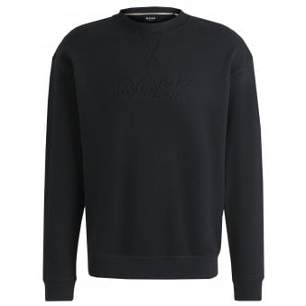 Hugo Boss Men's Black David Sweatshirt 