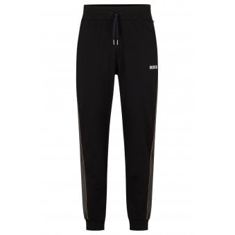 Hugo Boss Men's Black Tracksuit Bottoms.