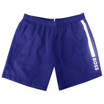 Hugo Boss Men's Blue Dolphin Swim Shorts