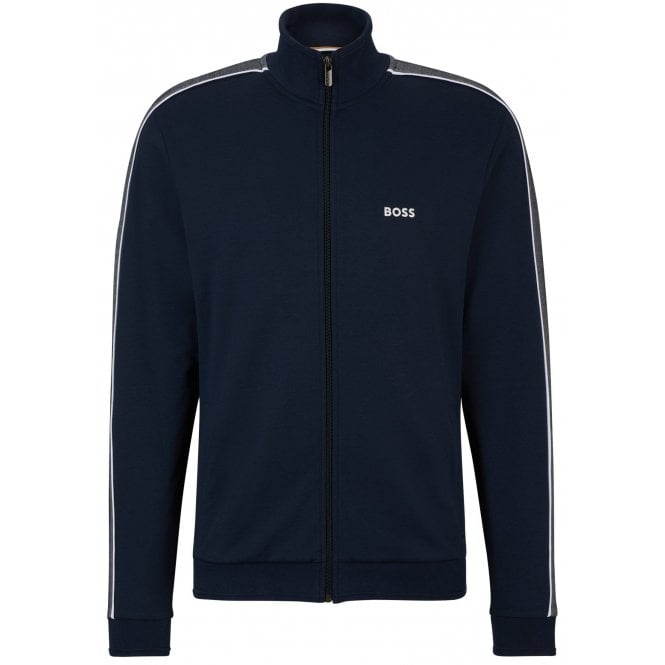 Hugo Boss Leisure Wear Hugo Boss Men's Dark Blue Zip Through Tracksuit Jacket