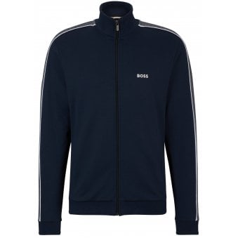 Hugo Boss Men's Dark Blue Zip Through Tracksuit Jacket