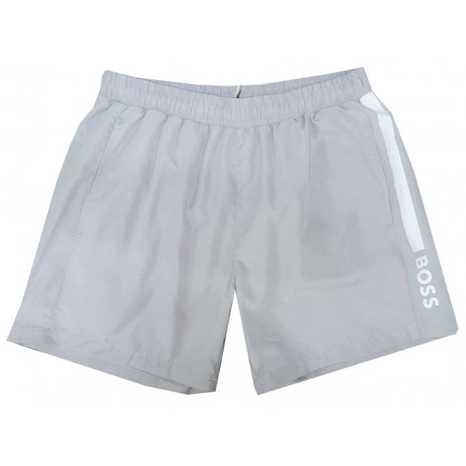 Hugo Boss Leisure Wear Hugo Boss Men's Grey Dolphin Swim Shorts