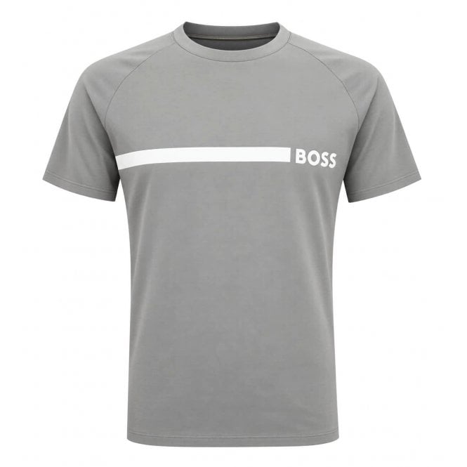 Hugo Boss Leisure Wear Hugo Boss Men's Grey Slim Fit T-shirt