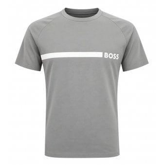 Hugo Boss Men's Grey Slim Fit T-shirt