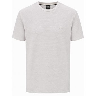 Hugo Boss Men's Rib Taupe T-shirt