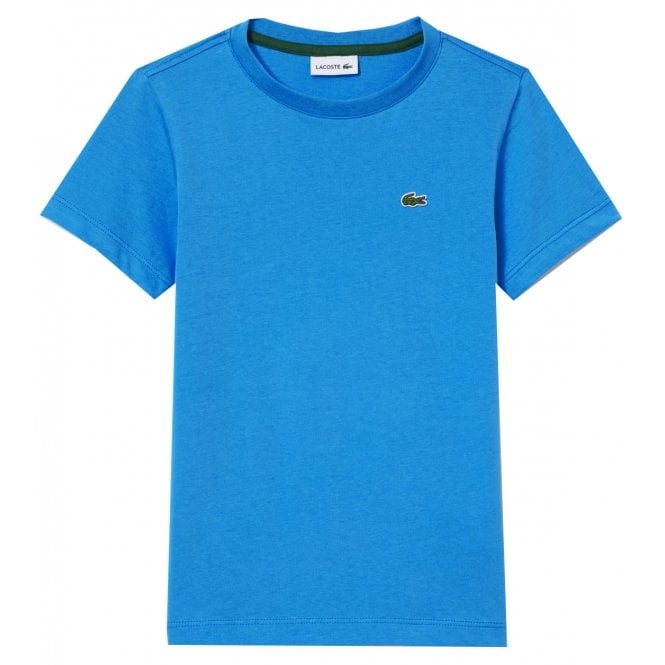 Lacoste Boys Lacoste Boy's Blue Crew Neck T-shirt 