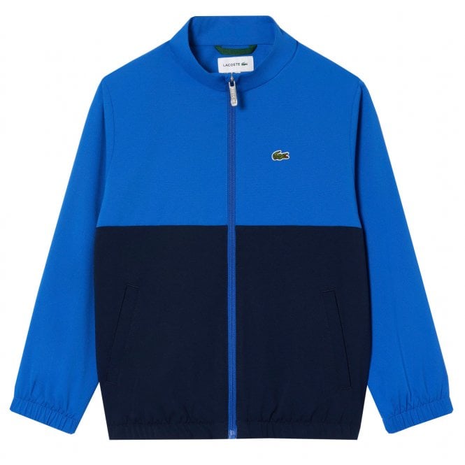 Lacoste Boys Lacoste Boy's Colour-Block Zip Up Tracksuit Jacket