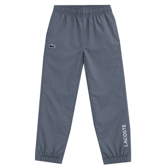 Lacoste Boy's Grey Diamond Taffeta Tracksuit Pants