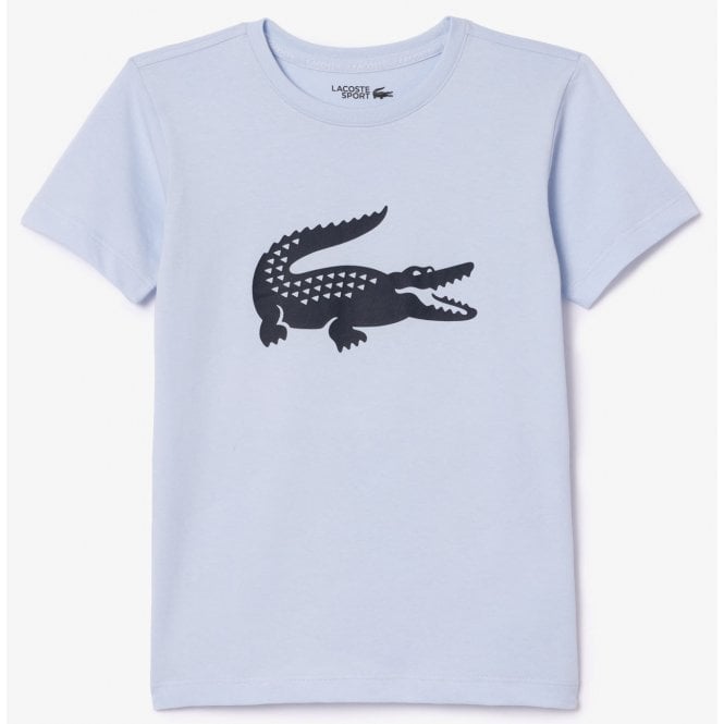 Lacoste Boys Lacoste Boy's Pale Blue Crew Neck T-shirt 
