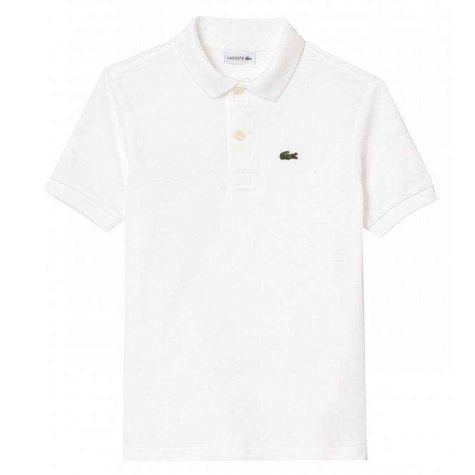 Lacoste Boys Lacoste Boy's White Polo Shirt