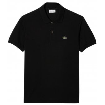 Lacoste Men's Black Classic Short Sleeved Polo Shirt