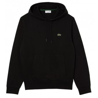 Lacoste Men's Black Hooded Sweatshirt