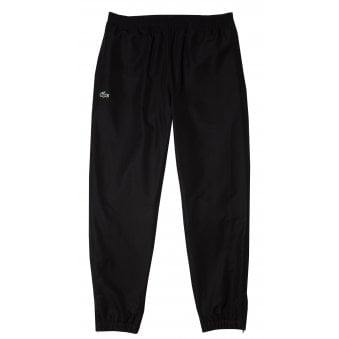 Lacoste Men's Black Sport Lightweight Fabric Tracksuit Pants