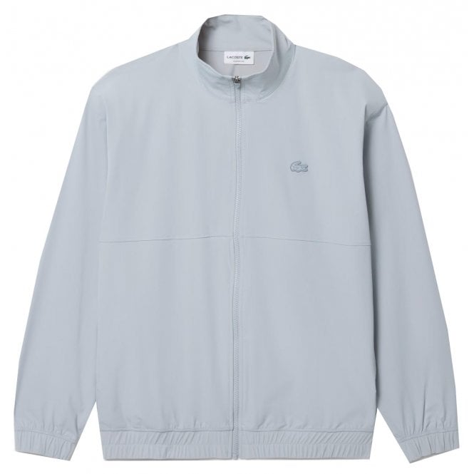 Lacoste Menswear Lacoste Men's Blue Grey Stretch Zip Jacket