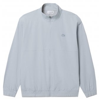 Lacoste Men's Blue Grey Stretch Zip Jacket