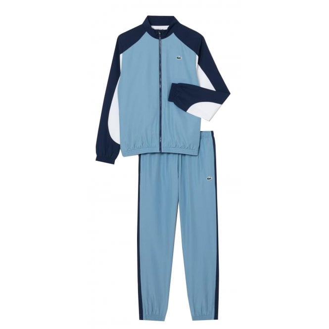 Lacoste Menswear Lacoste Men's Blue, Navy and White Tracksuit