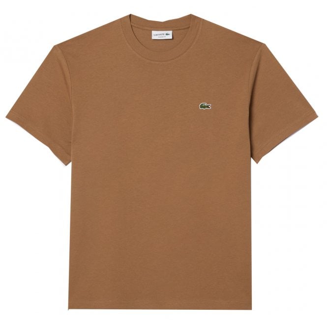 Lacoste Menswear Lacoste Men's Brown T-shirt 
