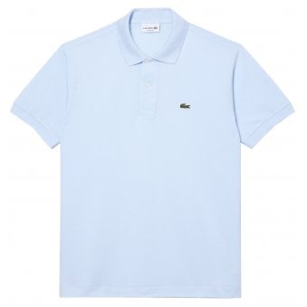 Lacoste Men's Light Blue Classic Short Sleeved Polo Shirt
