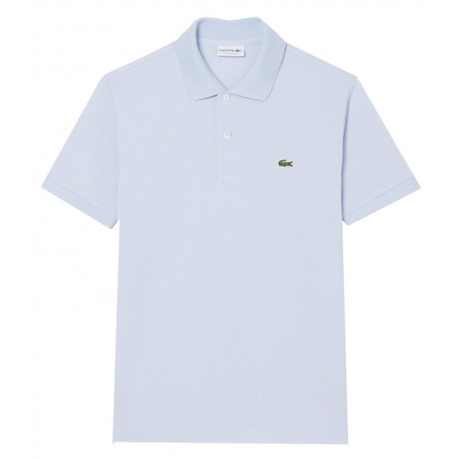 Lacoste Menswear Lacoste Men's Light Blue Classic Short Sleeved Polo Shirt