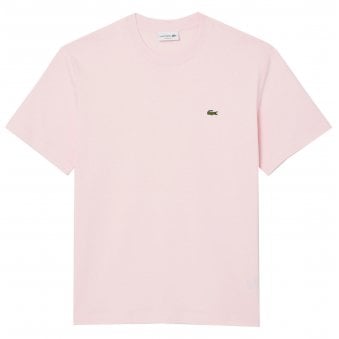 Lacoste Men's Light Pink T-shirt 