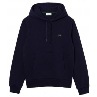  Lacoste Men's Navy Hooded Sweatshirt