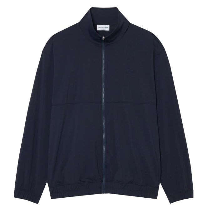Lacoste Menswear Lacoste Men's Navy Stretch Zip Commuter Jacket