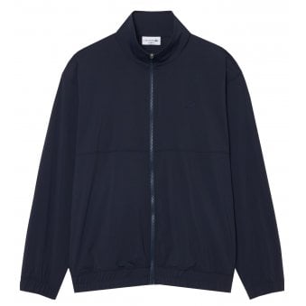 Lacoste Men's Navy Stretch Zip Commuter Jacket