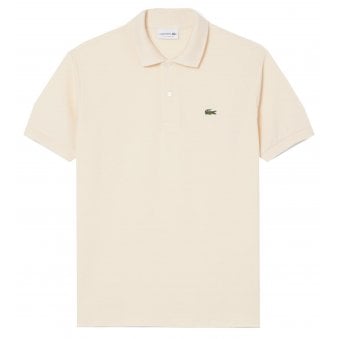 Lacoste Men's Pale Lemon Classic Short Sleeved Polo Shirt