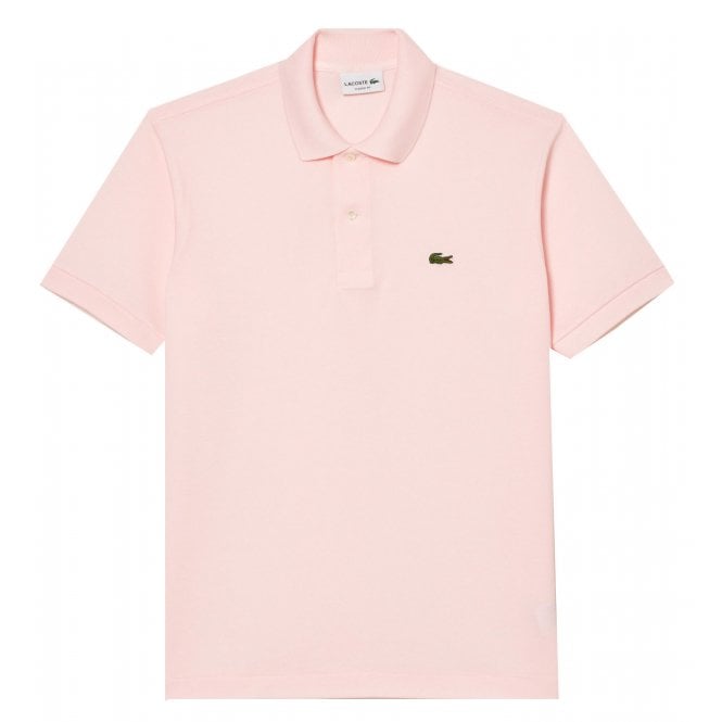 Lacoste Menswear Lacoste Men's Pink Classic Short Sleeved Polo Shirt