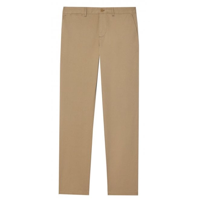 Lacoste Menswear Lacoste Men's Slim Fit Beige Chino Pants