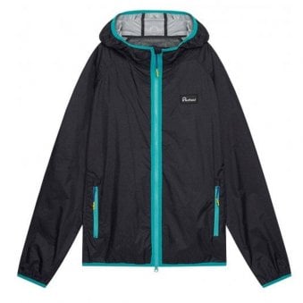 Men's Penfield Black Lightweight Zip-Through Bonfield Packaway Jacket 