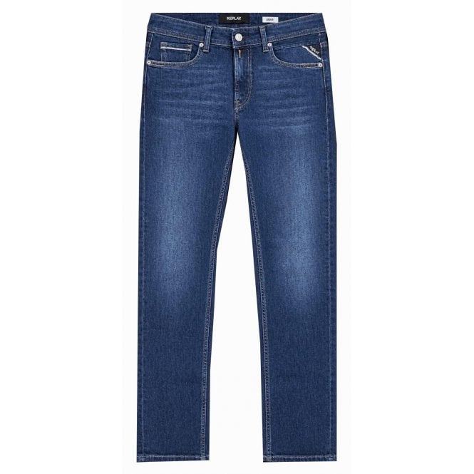 Replay Men's Grover Straight Regular Fit Jeans 