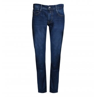 Replay Men's Straight Tapered Blue Rob Jeans