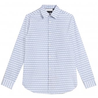 Ted Baker Men's Printed Dibbin Long Sleeved Shirt